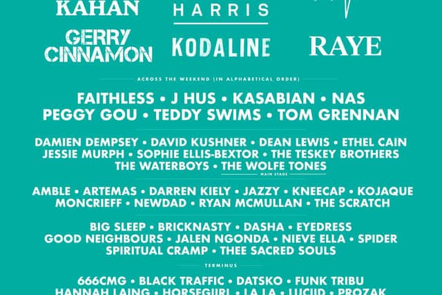 As Calvin Harris, Noah Kahan and Kylie make their Electric Picnic debuts, your festival lineup includes top acts from around the globe like RAYE, Gerry Cinnamon, Peggy Gou, NAS, Faithless and Kasabian plus our own groundbreaking, internationally-acclaimed homegrown talent like Kodaline, Jazzy, Kneecap.