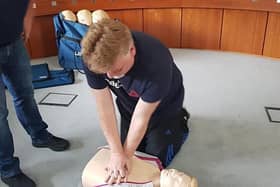 First aid training | file image