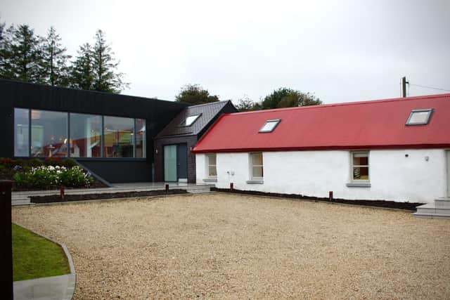 They have created a modern family home that Kevin designed, and that Elaine finished, with colour and a sense of style that is beautiful but still comfortable for their kids to enjoy.