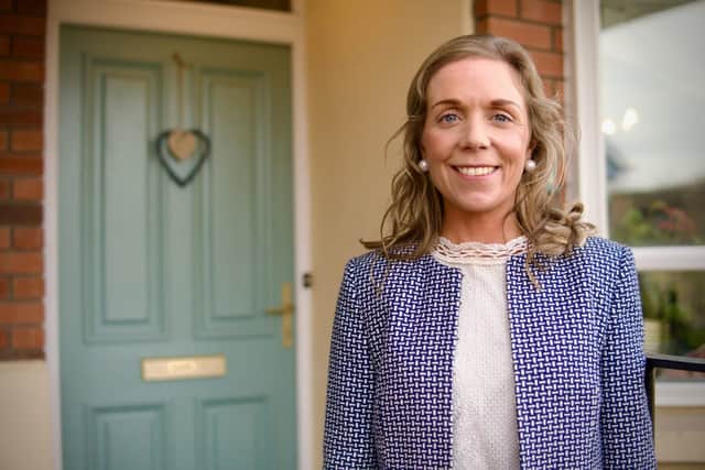 Homeowner Tríona, who will feature in this Tuesday's episode of Home of the Year lives in a three-bedroom duplex townhouse in Co. Kildare.