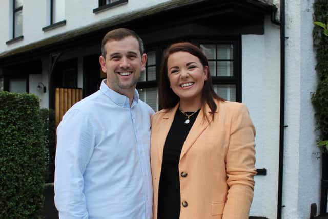 Homeowners Sinead and John live in a 1920’s semi-detached Art Deco home in Belfast.