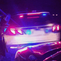 Gardaí pulled the driver over along the M1