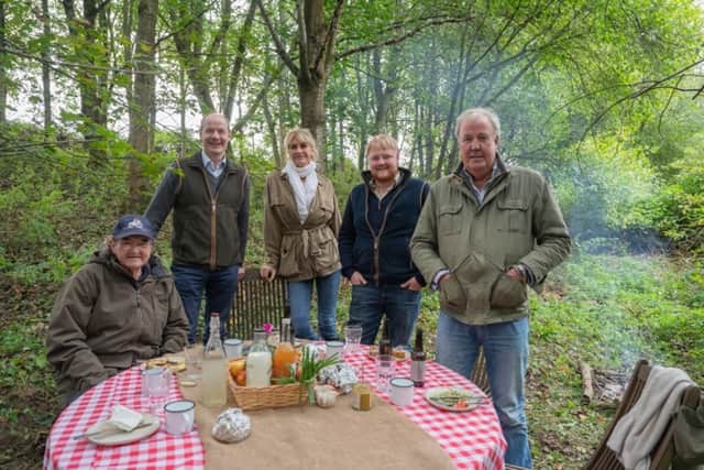 "Jeremy urgently needs to come up with creative new ways of making ends meet, so hatches a plan to turn a profit from hundreds of acres of unfarmed land - thick woodland and hedgerows that make up half of Diddly Squat. This triggers an avalanche of Clarkson-crafted schemes, involving everything from goats and pigs to mushrooms, nettles, and deer."