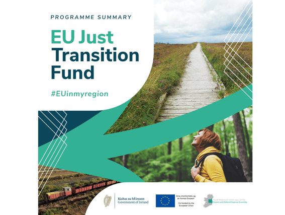 Longford County Council received almost €800,000 from the EU Just Transition Fund to develop the Longford Enterprise and Energy Centre