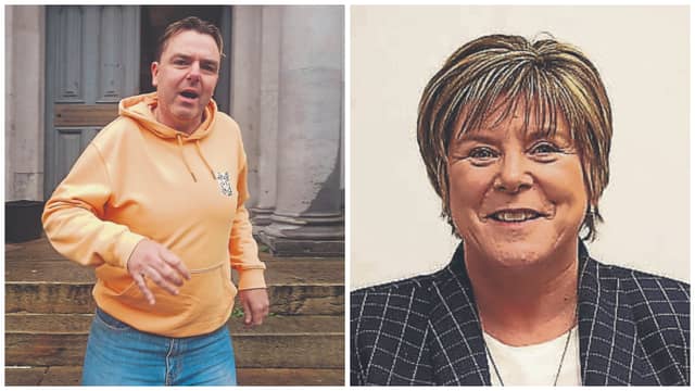 Longford man David Larkin who received a second suspended sentence after pleading guilty to sending “grossly offensive” messages to Junior Health Minister Mary Butler