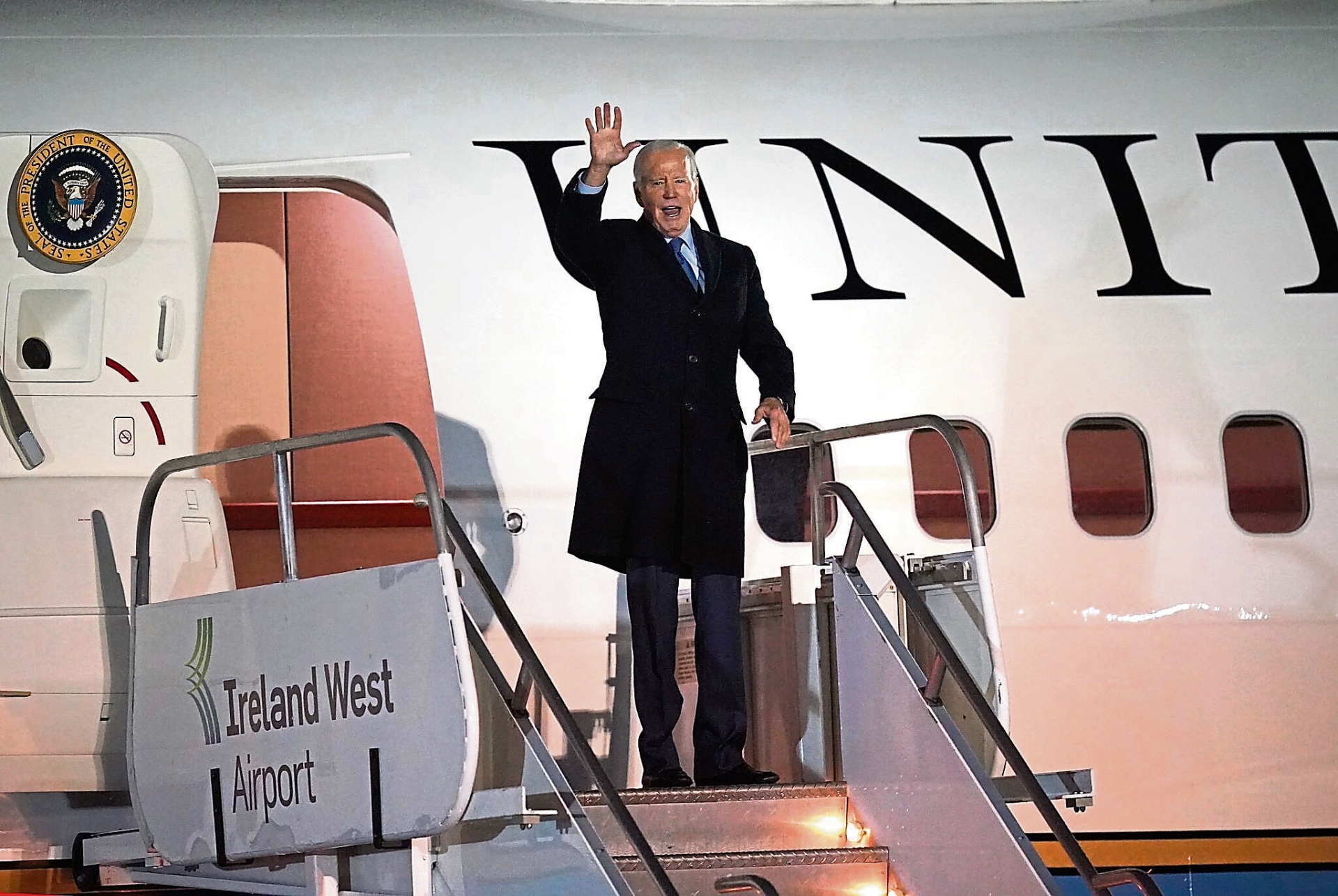 Joe Biden visit to Ireland West Airport