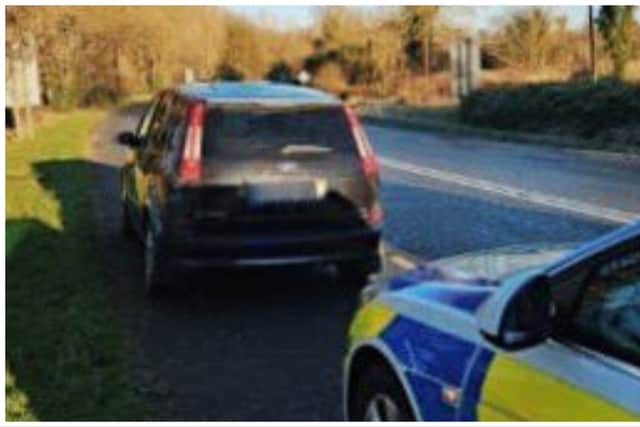 The Longford gardaí were then surprised to find the driver, a young male, was found to have never held a permit or driving license of any category.