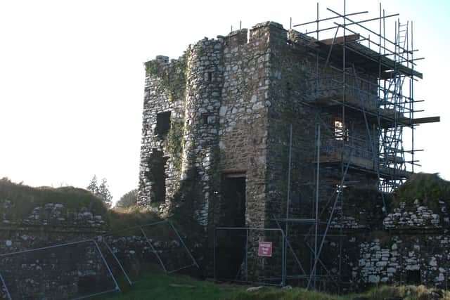 He said the receipt of the Community Monuments Fund, which is a Government grant for the protection of historic sites, was the “catalyst” for increased work on conserving the castle.