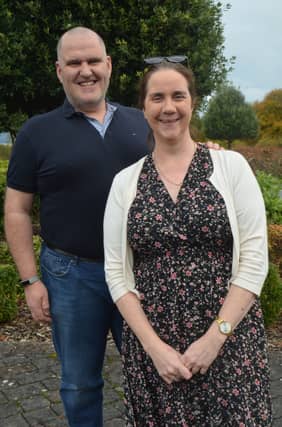 Longford volunteers Michael McAteer and Mary Gaughan