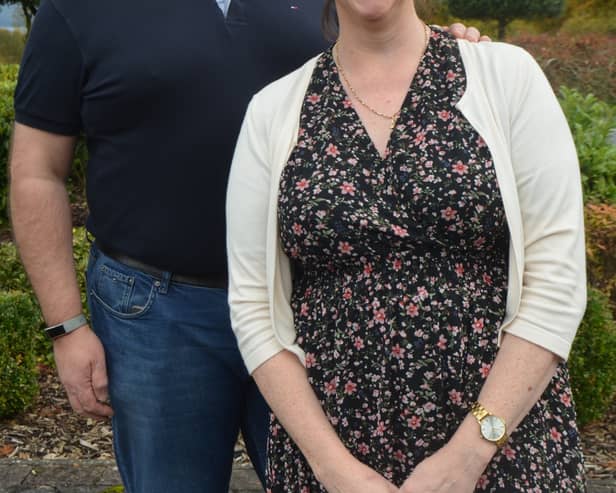 Longford volunteers Michael McAteer and Mary Gaughan