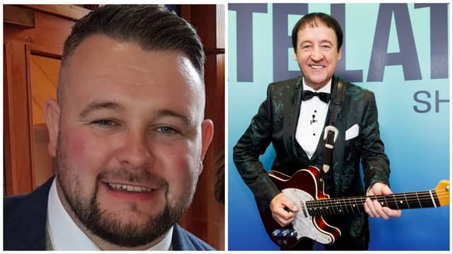The late Christopher Bradley who was a drummer with Declan Nerney's band