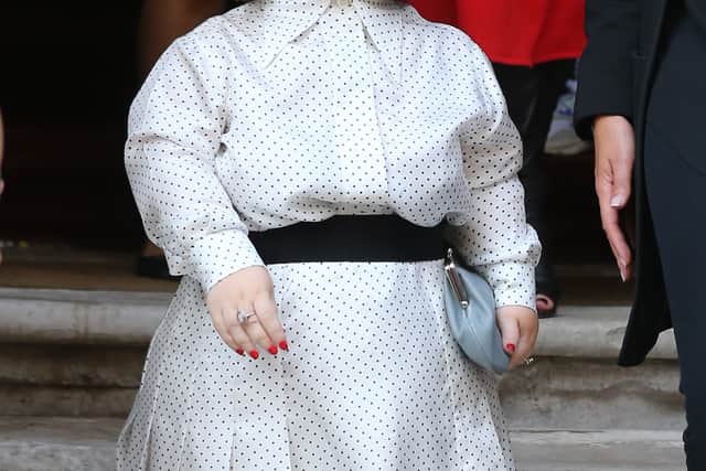 Burke is obviously a fan of florals. For the Summer Party 2019 at the Serpentine Galleries, she wore a bespoke pink Gucci gown in a floral print, complete with a Seventies-inspired collar.