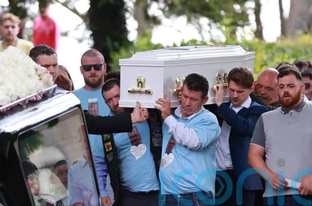 “She had a great sense of humour, pleasantly mischievous and innocent,” he told mourners.