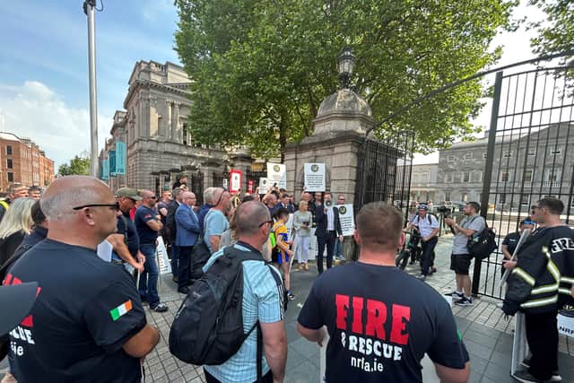 Retained firefighters are not full-time employees and are instead paid a retainer to be on call for fire stations.