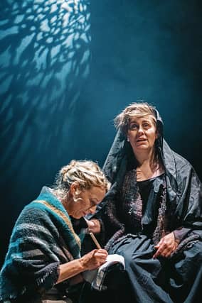 Julie Sharkey and Grainne Hunt perform in the contemporary folk musical set in Roscommon in the time of the Great Hunger