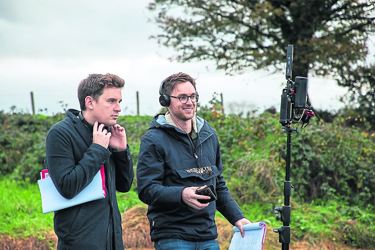 The creative team behind Harp Media Robert Higgins and Patrick McGivney