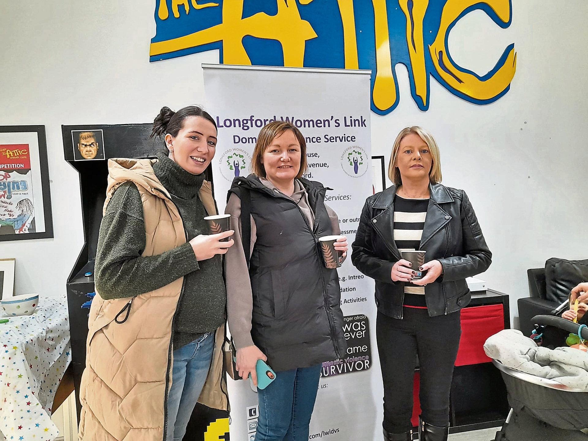 Una Mulvihill (Childcare Manager), Regina Ghee (CE Assistant Supervisor) and Siobhan McGoey (CE Supervisor)