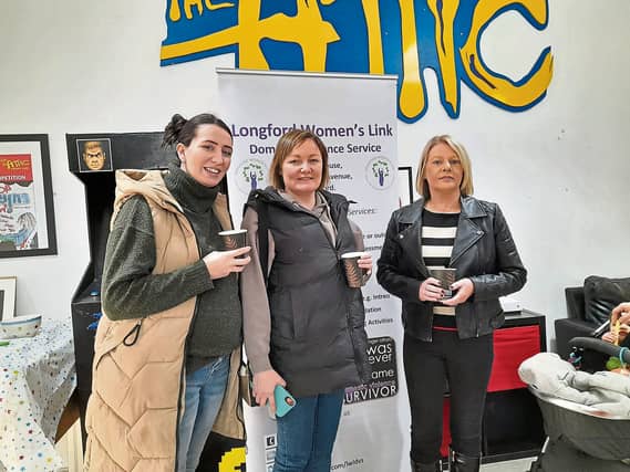 Una Mulvihill (Childcare Manager), Regina Ghee (CE Assistant Supervisor) and Siobhan McGoey (CE Supervisor)