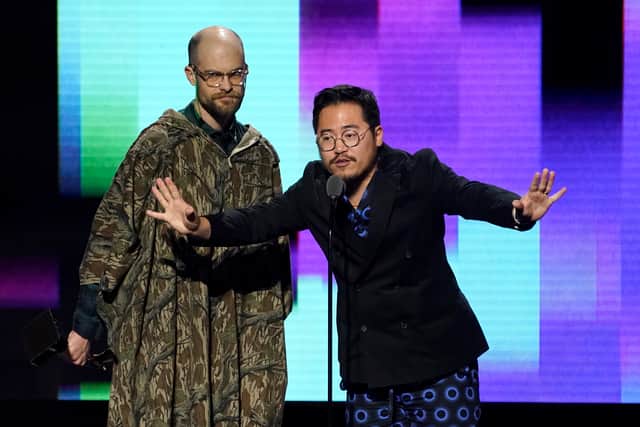 The pair used their acceptance speeches to praise all those who advocate for “new fresh voices” within the film industry.