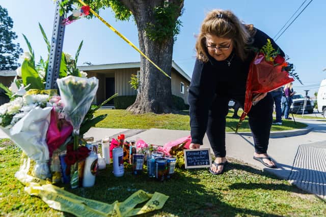 “Bishop O’Connell sustained at least one gunshot wound to the upper body while in the bedroom of his residence,” Los Angeles County Sheriff Robert Luna said.