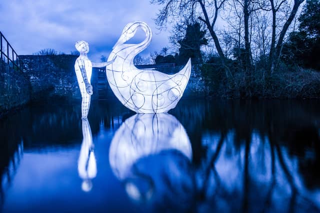 artwork by Tom Meskell and Michelle Dufaur Picture: Luke Daniells