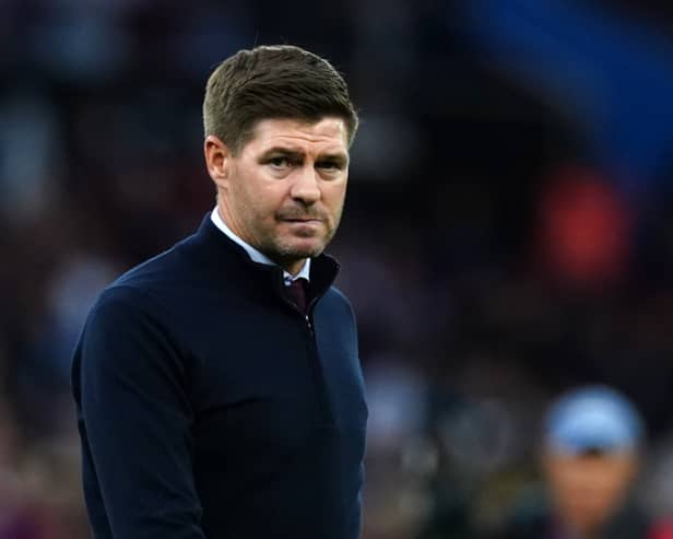 Ex-Aston Villa boss Steven Gerrard.