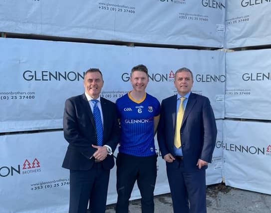 Mike and Pat Glennon with Mickey Quinn