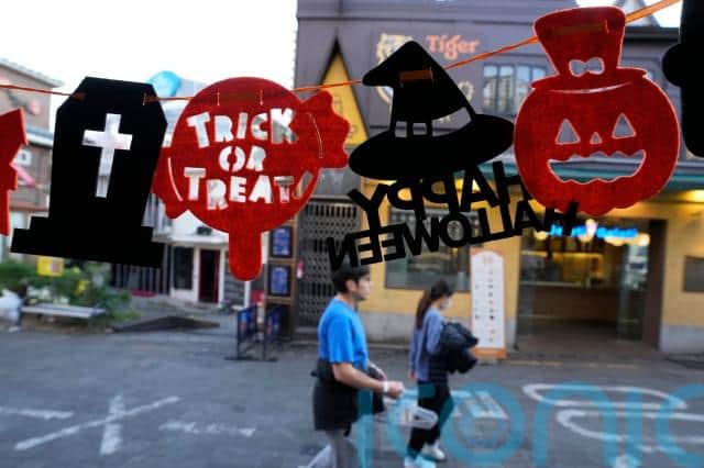 Itaewon, near where the former headquarters of US military forces in South Korea operated before moving out of the capital in 2018, is an expat-friendly district known for its trendy bars, clubs and restaurants and it is the city’s marquee Halloween destination.