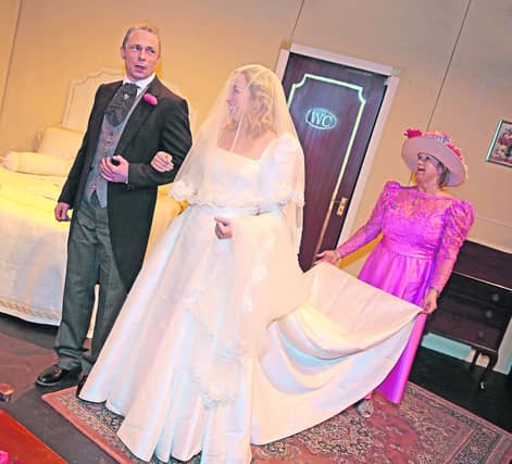 “Visitor From Forest Hills” by Neil Simon which featured Maureen Dunne, Tom Lyons, and Georgina Hourican