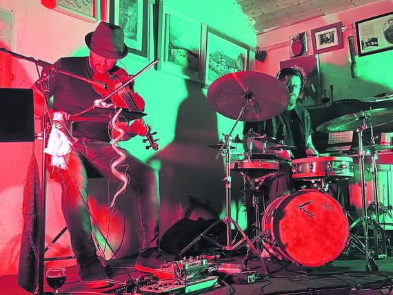 Eoghan Neff and Joe Love delivered an astonishing performance at The Haggard, Moyne