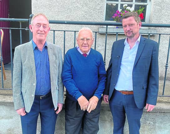 Plaque unveiled as part of Heritage Week events in Longford commemorating Battle of Ballymahon