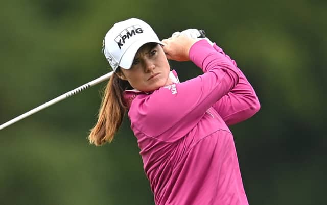 Irish golfer Leona Maguire is towards the top of the ISPS Handa World Invitational leaderboard going into the weekend at Galgorm Castle, Country Antrim. PIC: Sportsfile