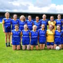 The Longford minor ladies football  squad pictured before the Leinster 'B' Championship semi-final against Laois at Glennon Brothers Pearse Park Pic: Frank McGrath