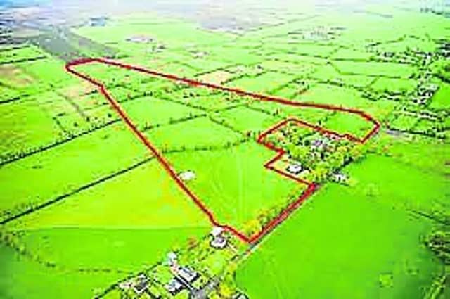A local non-residential farm achieved a sale figure of €416,000 in an online auction last Thursday, June 16.