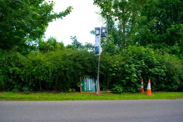 A sign appearing to show directions to Ardagh Neighbourhood Park was one of a series of apparent acts of vandalism reported in recent weeks