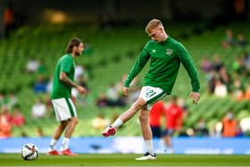 Aberdeen manager Jim Goodwin is delighted to have finally signed Liam Scales after bringing the Celtic and Republic of Ireland defender to Aberdeen on a season-long loan. PIC: Sportsfile