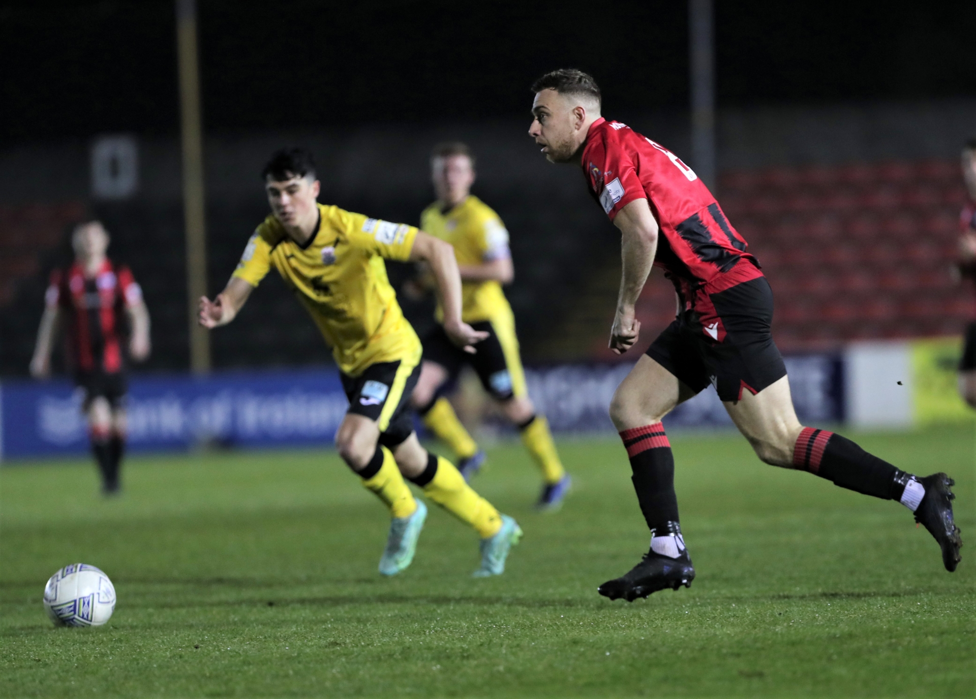 Scorer of Longford Town's brilliant first goal in the win over Cobh Rambers Darren Craven  Picture: Syl Healy
