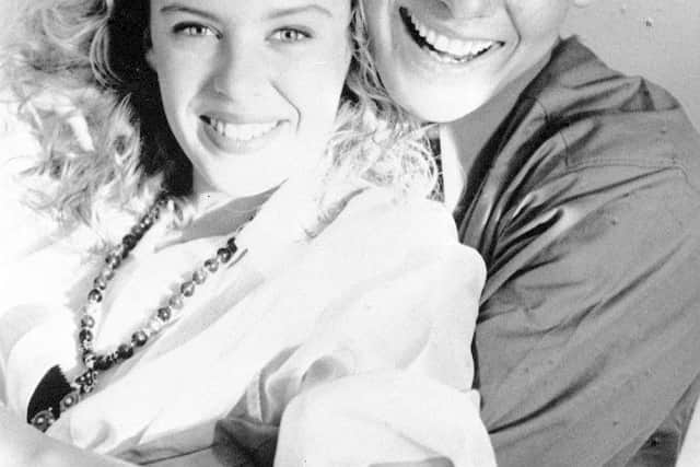 As demonstrated by Kylie Minogue as Charlene and Jason Donovan as Scott in the Eighties – best paired with mega shoulder pads.