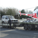 The scene of the incident in High Street, Caherconlish