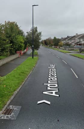 Ardnacassa in Longford town, close to the scene of this evening's incident