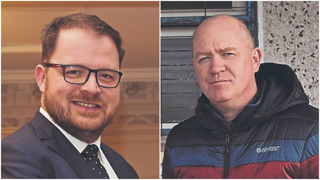 Colm Murray (Kenagh) v Derek Fahy (Ballymore) in the contest for Vice-Chairperson at the annual Longford GAA Convention via zoom on Thursday December 9