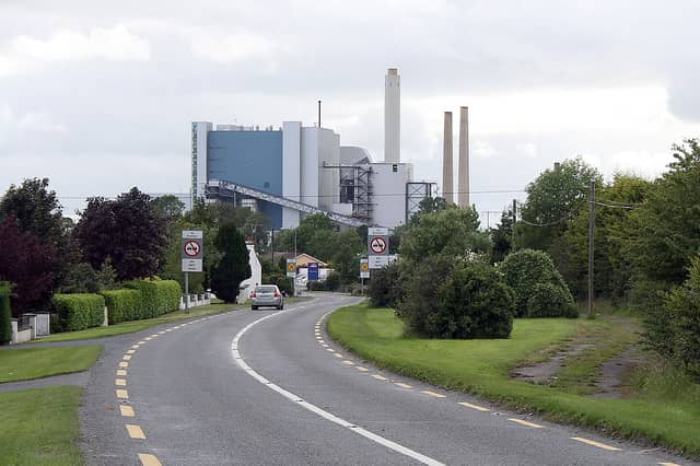 The Lough Ree power plant at Lanesborough