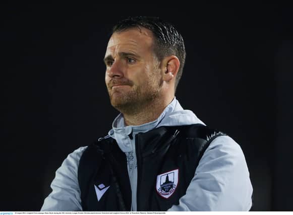 Longford Town FC manager Daire Doyle