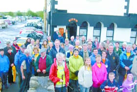 Walking for AWARE in Clondra