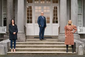 RTÉ’s Home of the Year Series 7 judges Amanda Bone, Hugh Wallace and Suzie Mc Adam. Photo: Joe McCallion
