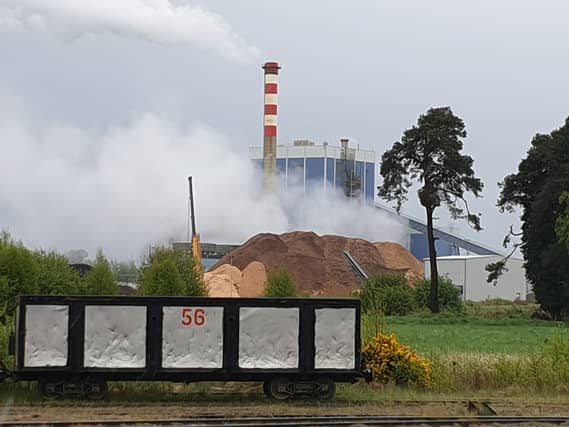 The Bord na Mona Edenderry Power electricity station