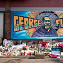 The George Floyd mural outside Cup Foods at Chicago Ave and E 38th St in Minneapolis, Minnesota. PICTURE: Lorie Shaull on Pixabay