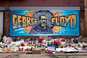 The George Floyd mural outside Cup Foods at Chicago Ave and E 38th St in Minneapolis, Minnesota. PICTURE: Lorie Shaull on Pixabay