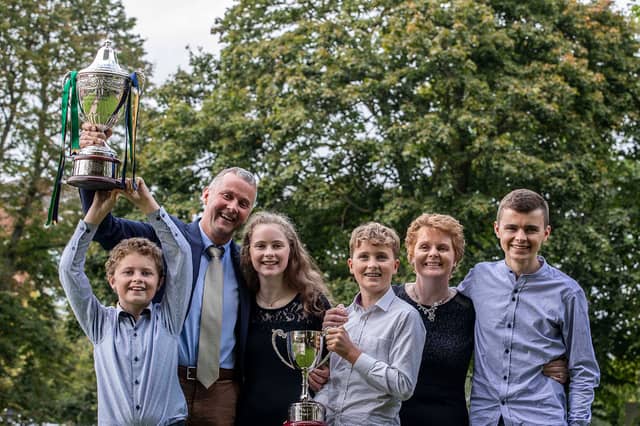 The Hearne family, who farm at Ballinacurra, Rathgormack, Co Waterford, were the 2019 National Winners of the NDC & Kerrygold Quality Milk Awards