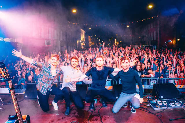 Brave Giant when they performed to much acclaim at the Longford Summer Festival